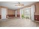 Inviting living room with large window and plenty of natural light at 3413 W Kirby St, Tampa, FL 33614