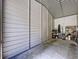 Inside of the metal building for secure storage of equipment and vehicles at 3544 Porter Rd, Lithia, FL 33547