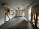 A two car garage with a roll up door and storage at 378 79Th Ne Ave, St Petersburg, FL 33702