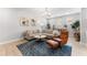 Cozy living room featuring comfortable seating, stylish decor, and natural light at 412 S Albany Ave # 2, Tampa, FL 33606