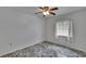 Cozy bedroom featuring a ceiling fan and natural light at 508 E Brentridge, Brandon, FL 33511