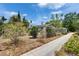 Fenced in side yard with a concrete sidewalk at 508 E Brentridge, Brandon, FL 33511