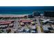 Bright aerial view showcasing a beachside community with nearby oceanfront at 650 70Th Ave, St Pete Beach, FL 33706