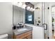 Contemporary bathroom with a glass-enclosed shower, modern vanity, and sleek fixtures at 650 70Th Ave, St Pete Beach, FL 33706