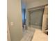 Bathroom features shower over tub and toilet at 7303 9Th W Ave # 7303, Bradenton, FL 34209