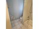 Bathroom features a shower over tub and toilet at 7303 9Th W Ave # 7303, Bradenton, FL 34209