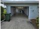 Attached garage with plenty of storage and work space, including a sink at 7303 9Th W Ave # 7303, Bradenton, FL 34209