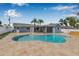 Private pool with plenty of room for entertaining in a spacious backyard at 8722 Thornwood Ln, Tampa, FL 33615
