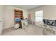This bedroom could use some organizing, but has a lot of potential at 10732 Chippewa Dr, Parrish, FL 34219