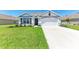 Charming single-Gathering home with a well-manicured lawn and inviting curb appeal at 10732 Chippewa Dr, Parrish, FL 34219
