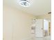 Bedroom view that shows kitchen access and an ensuite bathroom at 2211 Bay Berry Ln, Clearwater, FL 33763