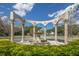 Beautifully landscaped fountain provides an outdoor place for community members to enjoy at 2469 Franciscan Dr # 59, Clearwater, FL 33763