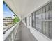 Exterior hallway with well-maintained walkway and easy access to multiple units and common areas at 2469 Franciscan Dr # 59, Clearwater, FL 33763