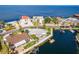 Waterfront home with private dock and lush landscaping, ideal for boating enthusiasts and outdoor living at 3181 Gulf Winds Cir, Hernando Beach, FL 34607