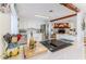 Modern kitchen with stainless steel appliances, sleek countertops, white cabinets, and open design at 3181 Gulf Winds Cir, Hernando Beach, FL 34607