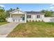 Charming single-story home with a well-maintained lawn and a cozy front porch area at 411 37Th S St, St Petersburg, FL 33711
