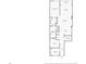 Detailed floor plan showcasing the layout of the primary bedroom, bedrooms, living room, kitchen, and bathroom at 415 Island Way # 303, Clearwater Beach, FL 33767