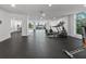 Spacious gym with cardio equipment, weight machines and an abundance of natural light at 415 Island Way # 303, Clearwater Beach, FL 33767