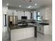 Modern kitchen with stainless steel appliances, sleek countertops, and white cabinetry for a stylish, functional space at 4241 E Palifox St, Tampa, FL 33610