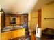 Rustic bathroom features a soaking tub and wooden accents at 6726 Udell Ln, Hudson, FL 34667