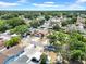 Overhead aerial shot of home in a residential neighborhood at 6915 N Hubert Ave, Tampa, FL 33614