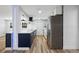 Modern kitchen with sleek counters, stainless steel appliances, and open layout at 810 W River Dr, Temple Terrace, FL 33617