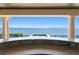 Spacious patio with ocean view at 100 Sands Point Dr, Tierra Verde, FL 33715
