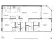Floorplan showing the layout of the home with bedrooms, bathrooms, living spaces, and screen room at 105 Woodlake Wynde, Oldsmar, FL 34677