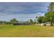 Expansive backyard featuring a screened-in pool area and ample space for outdoor activities and entertainment at 12501 Palomino Ct, Tampa, FL 33626