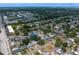Aerial view of the home surrounded by lush greenery and neighborhood streets at 133 43Rd Ne Ave, St Petersburg, FL 33703