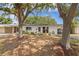 Charming home nestled among mature trees, offering shade and character to the property's curb appeal at 133 43Rd Ne Ave, St Petersburg, FL 33703