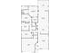 Detailed floor plan showcasing the layout of the home, including bedrooms, bathrooms, kitchen, and living areas at 13404 Fladgate Mark Dr, Riverview, FL 33579