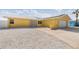 Front exterior of home featuring two car garage and walkway at 1421 Sea Gull S Dr, St Petersburg, FL 33707