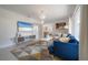 Comfortable living room featuring modern decor, a TV, and stylish furnishings at 14626 Wildwood Dr, Largo, FL 33774