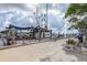 Waterfront view featuring a fishing boat docked along the scenic Sponge Docks at 1472 Bay View St, Tarpon Springs, FL 34689