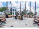 Charming town square with art sculptures, benches, and lush greenery, creating a welcoming atmosphere at 1472 Bay View St, Tarpon Springs, FL 34689