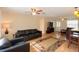 Comfortable living room with hardwood floors and ample seating, perfect for relaxation at 1500 Ohio Ne Ave, St Petersburg, FL 33703