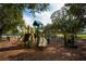 A playground with slides and various structures designed for play and recreation in a park at 1500 Ohio Ne Ave, St Petersburg, FL 33703