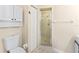 Bathroom with shower, toilet, and vanity at 1654 Portsmouth Lake Dr, Brandon, FL 33511