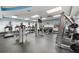 Well-equipped community fitness center with treadmills, weights, and other exercise equipment at 29713 Bright Ray Pl, Wesley Chapel, FL 33543