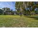 Expansive community park with sprawling green lawns and mature oak trees draped with Spanish moss at 32231 Conchshell Sail St, Wesley Chapel, FL 33545