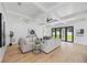 Bright living room with hardwood floors and modern furnishings at 816 W Orient St, Tampa, FL 33603