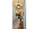 Hallway view leading to the open concept kitchen, dining and living areas at 8207 Volusia Pl, Tampa, FL 33637