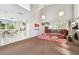 Open-concept space connecting the living room and kitchen for easy living and entertaining at 13618 Greenfield Dr # 105, Tampa, FL 33618