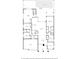 Layout of the home features a swimming pool, Gathering room, kitchen, and three bedrooms at 16712 Courtyard Loop, Land O Lakes, FL 34638