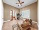 Bright office space with hardwood floors, french doors, and ample natural light at 2621 Stearns Rd, Valrico, FL 33596