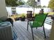 Relax on the back porch, an outdoor space with a garden view and outdoor furniture at 5434 Fairfield S Ave # 1, Gulfport, FL 33707