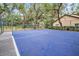 Community basketball court is a recreational amenity for residents at 714 1St Ct, Palm Harbor, FL 34684