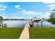 The dock is an awesome spot for fishing, relaxing, and soaking up some sunshine at 8848 Sunlit Cove Ne Dr, St Petersburg, FL 33702