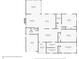 Detailed floorplan showcasing the layout of the home, including bedrooms, bathrooms, kitchen, and living spaces at 8848 Sunlit Cove Ne Dr, St Petersburg, FL 33702